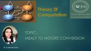 Mealy to Moore conversion with examples