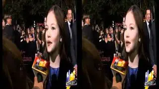 Mackenzie Foy  talks about Robert Pattinson and Kristen Stewart