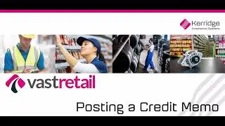 Posting a Credit Memo