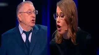 Жириновского облили водой