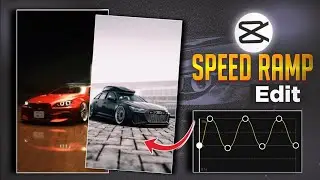 Smooth Speed Ramp TRANSITION Effects Editing|Speedramp Velocity + Slowmo|Super Car Reels Tutorial