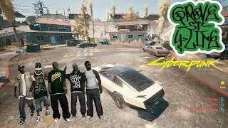 Нашел Grove Street из San Andreas в Cyberpunk2077