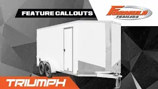 Formula Trailers | Feature Callout | Triumph Cargo Trailer