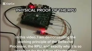 RPU vs Conventional CPU — FPGA Live Demonstration |15× Energy Efficiency | Reflexive Processing Unit