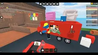 Work at a pizza place truck bug | Roblox