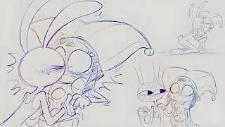 Pomni And Jax Finally Become A Couple ❤️ | Jax X Pomni | The Amazing Digital Circus Comic Dub