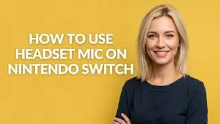 HOW TO USE HEADSET MIC ON NINTENDO SWITCH - Julia'sTutorials