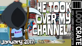 THREE YEAR OLD TAKES OVER YOUTUBE CHANNEL!! | Loot Crate January 2017 Origins Unboxing Opening