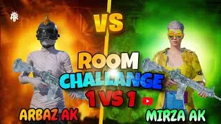 TDM ROOM WITH JANU🔥🥵 | PUBG MOBILE | 1 vs 1 😅|MIRZA AK👑 | 