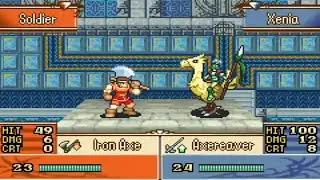 OstroKnight Custom animation by SkidMarc25  Fire Emblem Land of Darkness