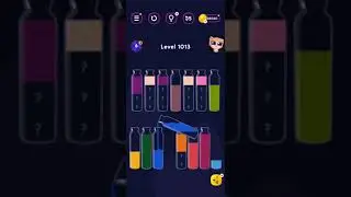 Get Color Water Sort Puzzle Level 1011 to Level 1015