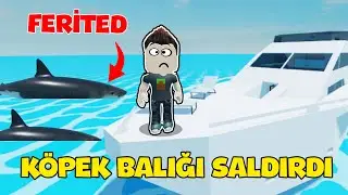 FERİTED BROOKHAVEN'da KÖPEK BALIĞINA DÖNÜŞTÜ🦈TARIKLA YAT TATİLİ🚢