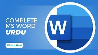 Microsoft Word Skills: Basic Foundations to Advanced Mastery URDU