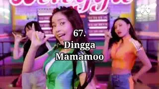 My top 100 kpop songs of 2020