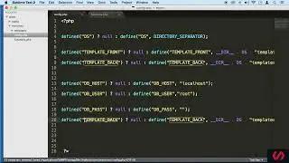 8 Defining Paths and Database Connection with Constants English