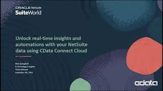 Unlock real-time insights and automations with your NetSuite data using CData Connect Cloud