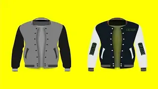 Jacket design in CorelDRAW | Jacket Mockup
