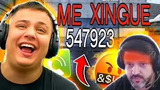 ESCREVI O TELEFONE DOS STREAMERS NA PAREDE! 😂 GTA RP! (Paulinho o LOKO)