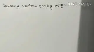 How to calculate square of numbers ending in 5 ( Part 1 )