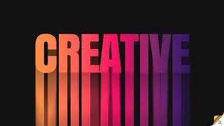 How To Make a Long Gradient Text Effect in Photoshop