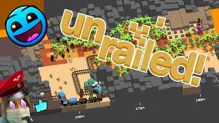 Unrailed! First time played through 🚂🛤️ (Timelapse)