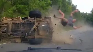 Best of CAR CRASHES (April)-Bad drivers,Driving fails -ROAD RAGE, KARMA COP, TRUCK CRASH