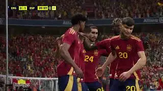 UEFA EURO 2024 FINAL ENGLAND VS SPAIN EFOOTBALL