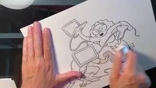 "Computer Heroes" drawing
