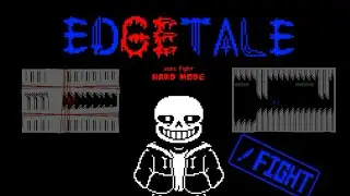 Edgetale Edge Sans Fight (Sans Hard Mode, DEMO) |Undertale Fan-Game|
