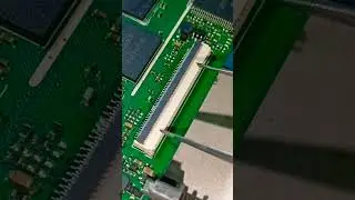 Soldering fpc Connector || How to fix FPC Connector || 🤩🤩 