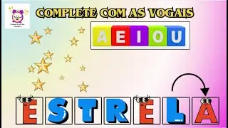 Leitura de  palavras 06 | Especial de Natal | Vídeo educativo |Hora de estudar