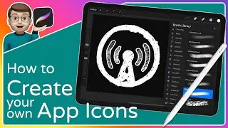 How to Create App Icons for your Aesthetic iPhone / iPad Home Screen in Procreate