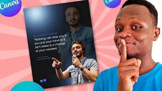 Instagram Quote Design in Canva [EASY CANVA TUTORIAL]