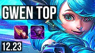 GWEN vs MORDEKAISER (TOP) | 8/1/2, Legendary | EUW Master | 12.23