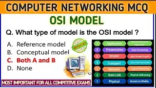 OSI Model | OSI Model MCQs | Important Questions | Computer Networking Questions for all exams |