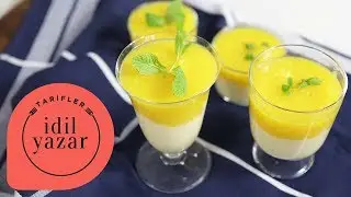 Yemek Tariflerimi Nasıl Hazırlıyorum? | Mangolu Puding Tarifi