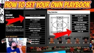 HOW TO SET YOUR OWN PLAYBOOK - NBA2K20 MYTEAM