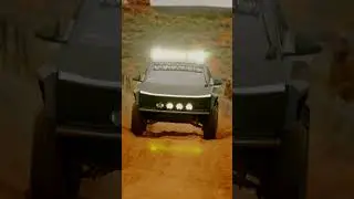 Offroad Cybertruck ripping on whoops 🔥 