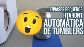 ¿Cómo sublimar Termos pequeños en mi HTVRONT?