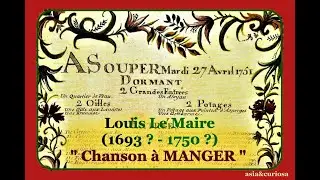 Le Maire (1693 ? - 1750 ?) - Air de Cour : 