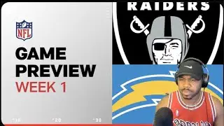 BigR reacts to Las Vegas Raiders | 2024 Week 1 Matchup Game Preview
