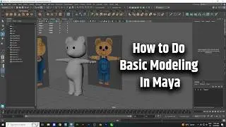 Part 03 - How To Do Basic Modeling in Maya For Beginners