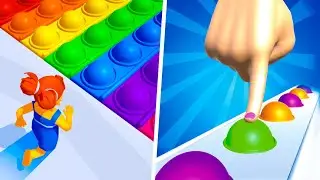 Level Up High Score Max Pop It Run! vs Pop it Runner - 1⭐The Best Game Mobile Android Walkthrough