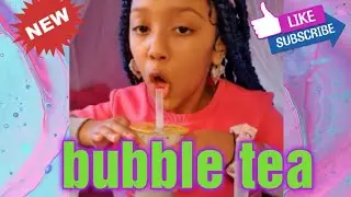 BUBBLE TEA + SPICY CHICKEN POPCORN #bubbletea #oreobubbletea #jellyballs #spicychicken