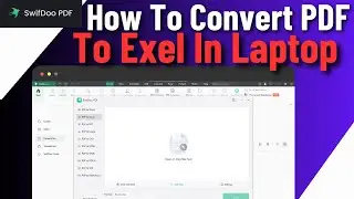 How To Convert PDF To Excel In Laptop/PC/Computer | Step By Step