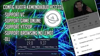 Update config kuota kemendikbud terbaru||mode vpn||wuzz speed!!