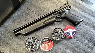 Crosman 1322 Variable Pump unboxing and testing #airgun