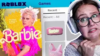 Making WEIRD BARBIE a ROBLOX ACCOUNT...