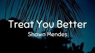 Treat You Better - Shawn Mendes (Lyrics) Full HD 🎵