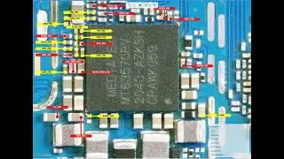 Samsung A12 Dead Solution  Input & Output Voltage Test Points Guide